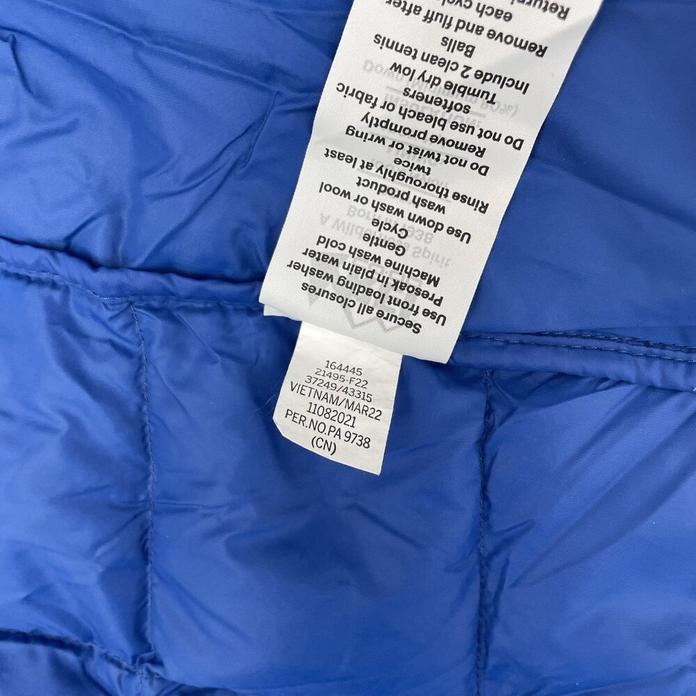 REI Co-op 650 Down Puffer Vest Outdoor Gorpcore Hiking Lightweight Blue Men M - Picture 7 of 10